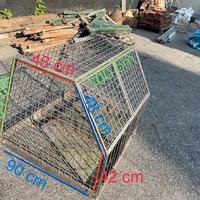 Gabbia per trasporto su auto di cani/animali