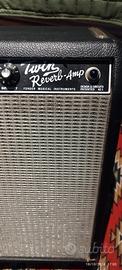 amplificatore  valvolare fender twin reverber