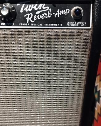 amplificatore  valvolare fender twin reverber