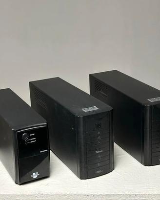 3 UPS Trust 1000VA e TakeFive 650VA per ricambi