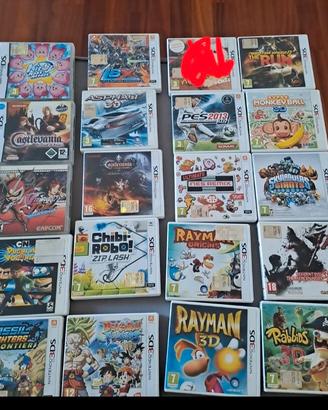 lotto 19 giochi 3ds e ds nintendo 