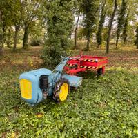 Motocoltivatore bertolini con carrellone