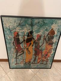 Quadri batik masai