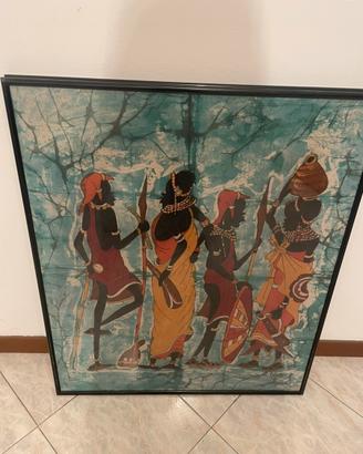 Quadri batik masai
