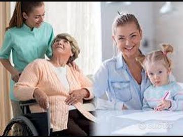 Baby sitter Assistenza Anziani Lavoro domestico