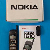 TELEFONO CELLULARE NOKIA 1610 GSM 1996 Italia