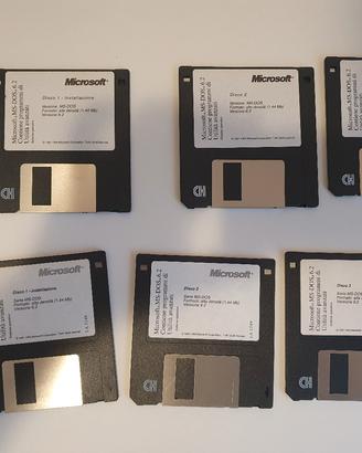 Copie originali Floppy MS DOS 6.2