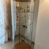 Vetrinetta portaoggetti con illuminazione