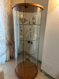 Vetrinetta portaoggetti con illuminazione