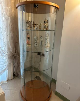 Vetrinetta portaoggetti con illuminazione