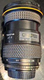 Teleobiettivo Tokina AT-X 28-70mm f/2.8