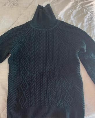 Maglione Doppelgänger collo alto 100% cotone