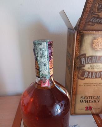 Highland Baron Scotch Whisky 12 anni bottiglia vin