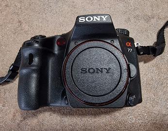 SONY ALPHA A77 + Corredo BOMBA Completo!!