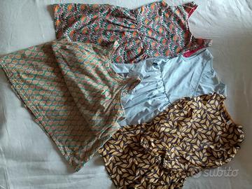 Set 4 (quattro) abiti bimba (8/9 Y)