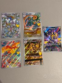Pokémon 30° Anniversario ITA – 5 Illustration Rare