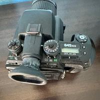 Pentax 645NII con zoom 80/160 e 45 mm