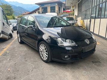 Ricambi Volkswagen Golf 5 GTD 2006 nera 2000cc TD