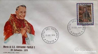 Filatelia: 1978 giro completo annulli Sede Vacante