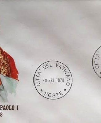 Filatelia: 1978 giro completo annulli Sede Vacante