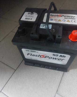 batteria  52 ah flash power