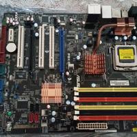 Scheda madre ASUS P5KC da riparare o per ricambi