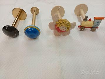 Lotto 4 fermatende diversi - Due per camerette bim