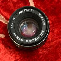 Obiettivo Russo 58mm2.0 attacco pentax