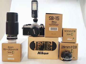 NIKON FE+OTTICHE