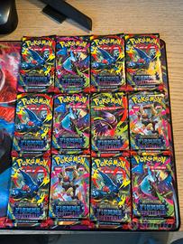 pokémon lotto 12 bustine fiamme spettrali ita