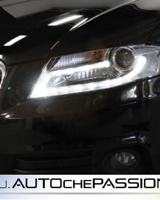 Fari anteriori LED AUDI A4 8K B8 Cromati