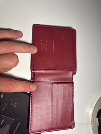 Portafoglio in pelle goyard rosso