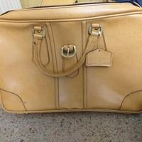 valigia pelle vintage