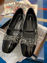 Ballerine in tweed Frau N. 39