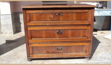 Como in ciliegio massello incassettato