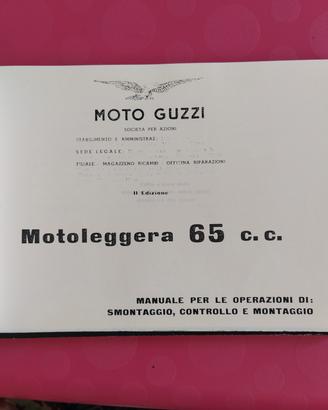 Moto Guzzi Motoleggera 65cc.