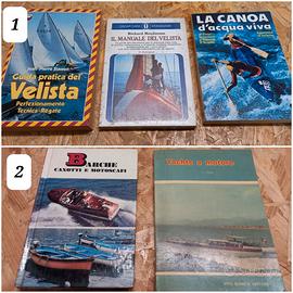 Libri manuali guide BARCHE YACHTS VELA CANOA