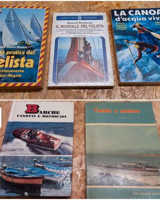 Libri manuali guide BARCHE YACHTS VELA CANOA