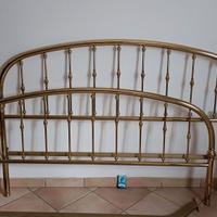 Letto in ottone