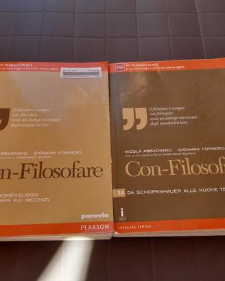 con filosofare volume  3A e 3B
