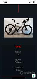 Come nuova GRAVEL BMC URS