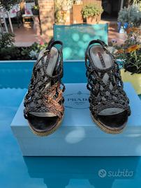 sandali donna Prada tg38,5