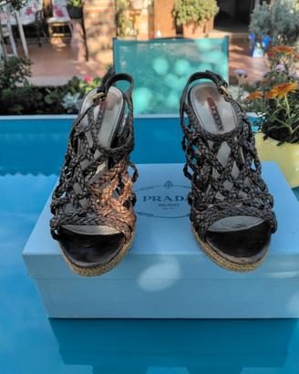 sandali donna Prada tg38,5