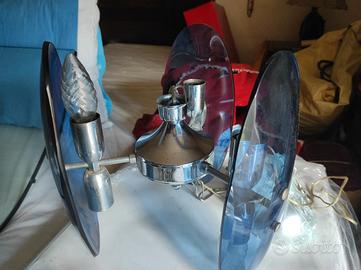 Lampadario modernariato a sospensione anni 60/70