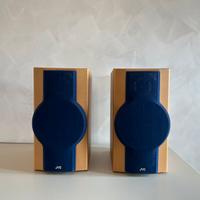 Coppia casse JVC SP-UXG6 24 W - design legno blu