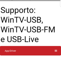 Win TV usb sintonizzatore TV x pc