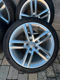 Audi - set 4 Cerchi da 18” originali + Pneumatici