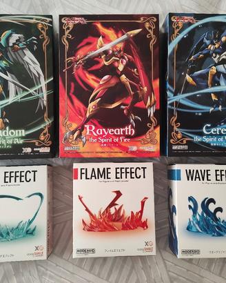 3 figure MAGIC KNIGHT RAYEARTH - nuove sigillate 