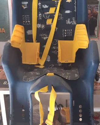 Porta bambini posteriore per bici