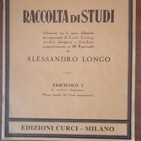 Czerny, Tausig - 4 Spartiti studi per pianoforte